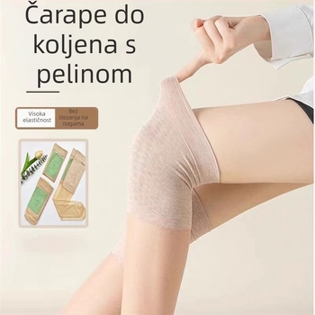 Ženske čarape iz pamuka iznad koljena, s zaštitom od sunca i sprječavanjem zapetljavanja, porijeklo Zhuji, udio pamuka 50-70%