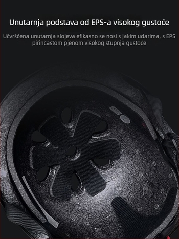 Conrell kaciga za biciklizam za djecu, ABS materijal, ispis loga, mogućnost prilagodbe