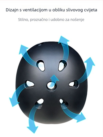 Conrell kaciga za biciklizam za djecu, ABS materijal, ispis loga, mogućnost prilagodbe