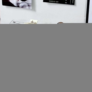 360° rotirajući akrilni stalak za gumice za kosu, dvostruki sloj, nordijski stil, ručna izrada