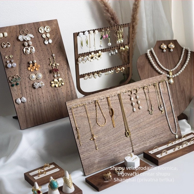 Metalni stalak za izlaganje nakita, 3-etažni, umjetnički stil, podrijetlo Jilin, proljeće 2025