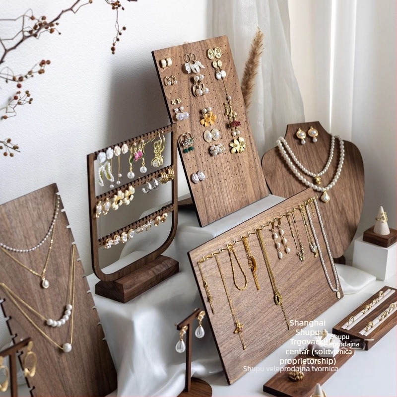 Metalni stalak za izlaganje nakita, 3-etažni, umjetnički stil, podrijetlo Jilin, proljeće 2025