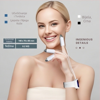 Massager Liso Technology – uklanjanje bora, obnavljanje kože, prijenosni, ugrađena baterija 2000-4000mAh, IPX1 vodootporno