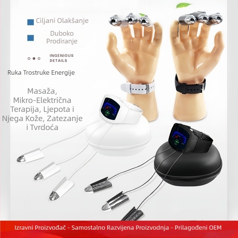 Massager Liso Technology – uklanjanje bora, obnavljanje kože, prijenosni, ugrađena baterija 2000-4000mAh, IPX1 vodootporno