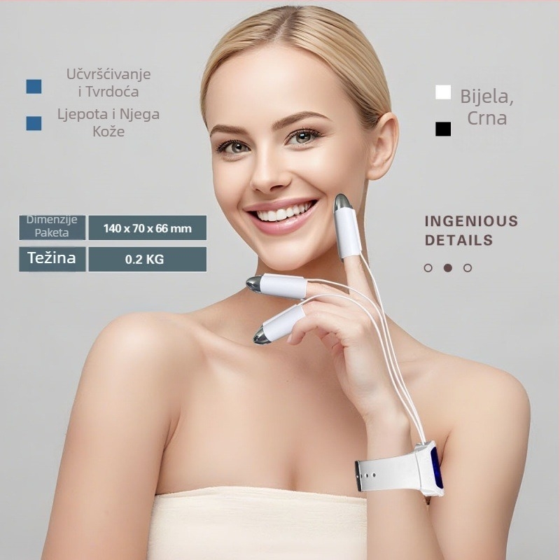 Massager Liso Technology – uklanjanje bora, obnavljanje kože, prijenosni, ugrađena baterija 2000-4000mAh, IPX1 vodootporno