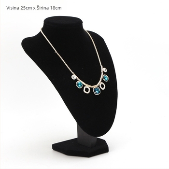 Stalak za izložbu nakita s umjetničkim metalnim dizajnom, jednoslojni, proljeće 2023 izdanje