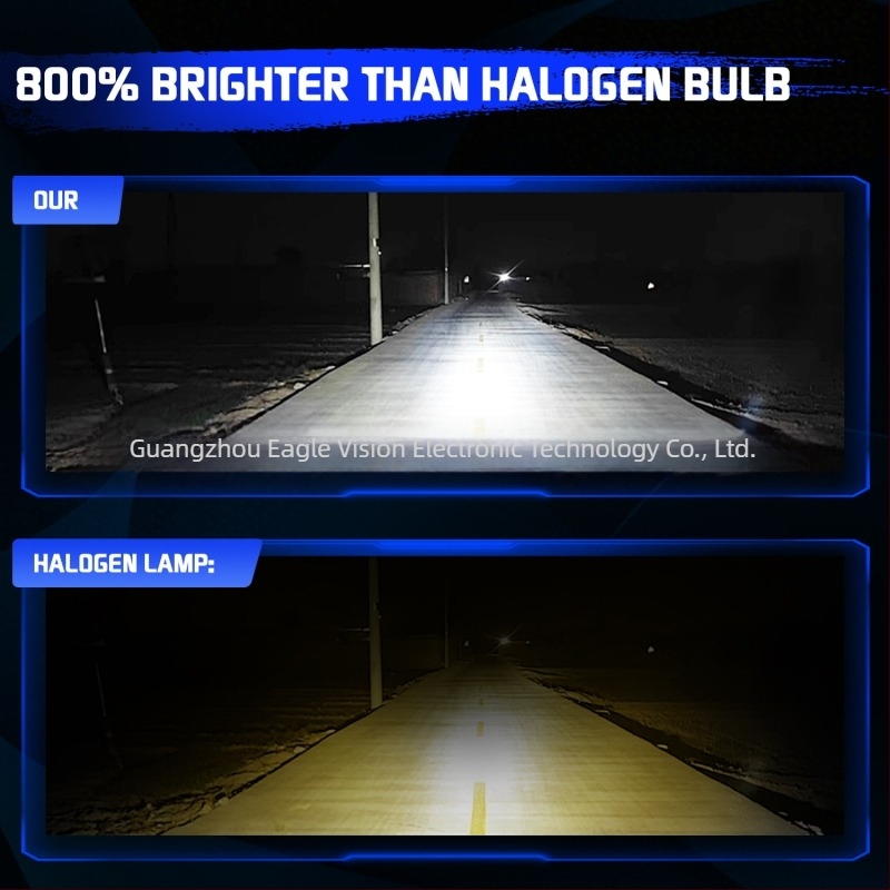 Kružna LED svjetla za maglu Harley stil motocikla prednje svjetlo, refleksijska šalice, avionski aluminij, LED izvor, IP zaštita, model C00129