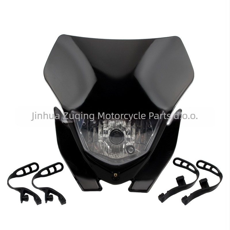 Far glavnog svjetla za terenski motocikl, kompatibilan s Kawasaki KLX, ABS kućište, 12V, 35W halogen, 4000 lumena
