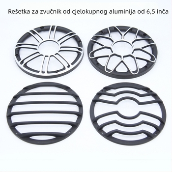 Univerzalni zaštitni mrežasti poklopac za auto audio zvučnik od nehrđajućeg čelika, zaštitni dekorativni panel
