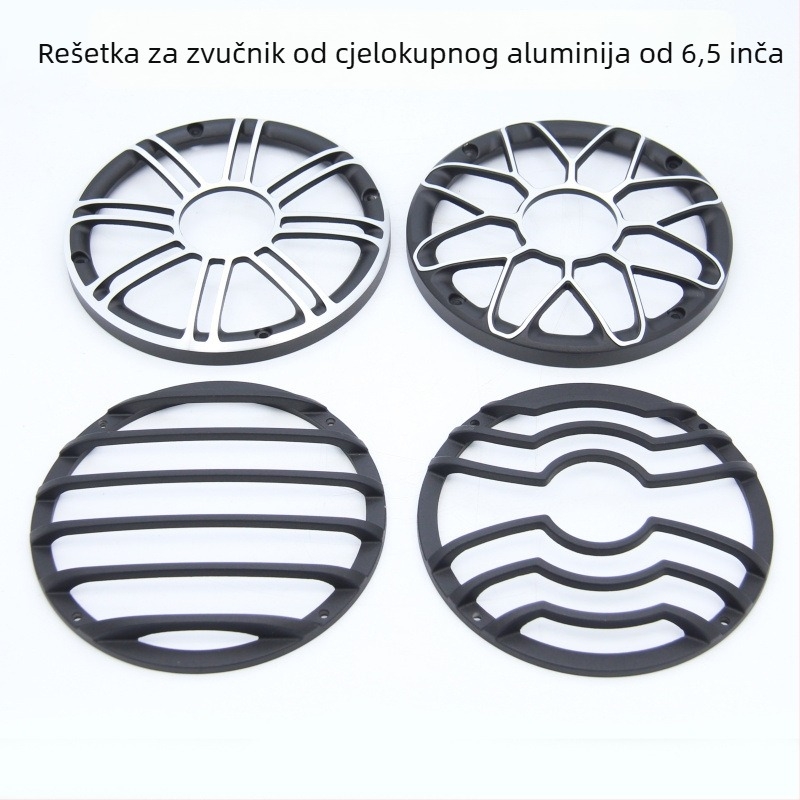 Univerzalni zaštitni mrežasti poklopac za auto audio zvučnik od nehrđajućeg čelika, zaštitni dekorativni panel