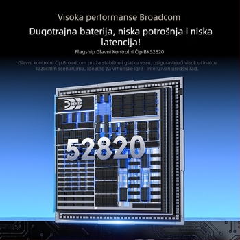 Gaming miš ATTACK SHARK X8SE s tri načina povezivanja: žično, 2.4G i Bluetooth; DPI 22000, 6 tipki, ugrađena punjiva baterija