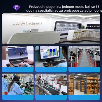 Četiri u jedan bežični CarPlay adapter: prijenos s kabelskog na bežični CarPlay zrcaljenje zaslona za Apple i Android; 6H kaljeno staklo + avionski aluminijski legura; napajanje 5V; porijeklo Shenzhen