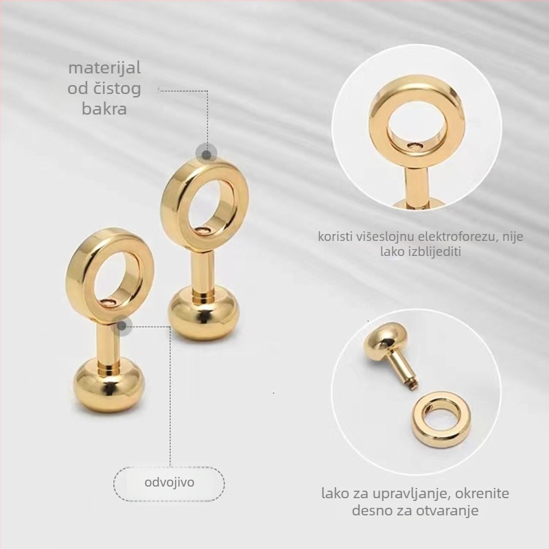 Set hardvera za transformaciju torbi (metal) – Yu Yi, uzorak WU, proljeće 2023 izdanje, funkcija: Ostalo