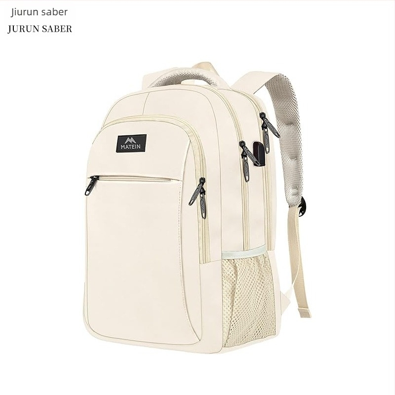 Unisex ruksak za prijenosno računalo za poslovna putovanja — Poliester, 20–35 L, pogodan za 16-inčni laptop, remen s zračnom jastučićem, gradski stil