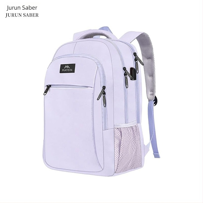 Unisex ruksak za prijenosno računalo za poslovna putovanja — Poliester, 20–35 L, pogodan za 16-inčni laptop, remen s zračnom jastučićem, gradski stil