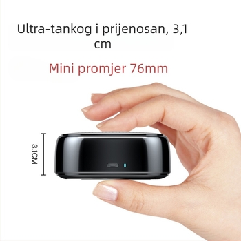 Global Sound Bluetooth mini zvučnik s najavom QR koda za plaćanje, BT 5.0 • Ugrađena baterija 1000–1200mAh • Snaga 5W • Raspon frekvencija 60Hz–15kHz • SNR ≥70 dB