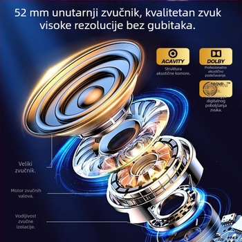 Bluetooth zvučnik, kompaktni bežični mini zvučnik s dubokim basom, visokokvalitetan zvuk za dom i automobil te na putovanjima
