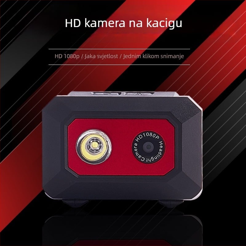 Šlem kamera F18 za outdoor sportove, 1080p video, 2MP senzor, podrška memorijskoj kartici, 6 sati baterije