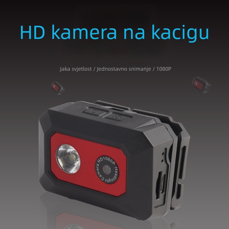 Šlem kamera F18 za outdoor sportove, 1080p video, 2MP senzor, podrška memorijskoj kartici, 6 sati baterije