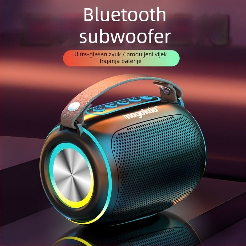 Bluetooth zvučnik s jakim basom, prijenosni bežični zvučnik za vanjsku upotrebu, visokokvalitetan, novi model