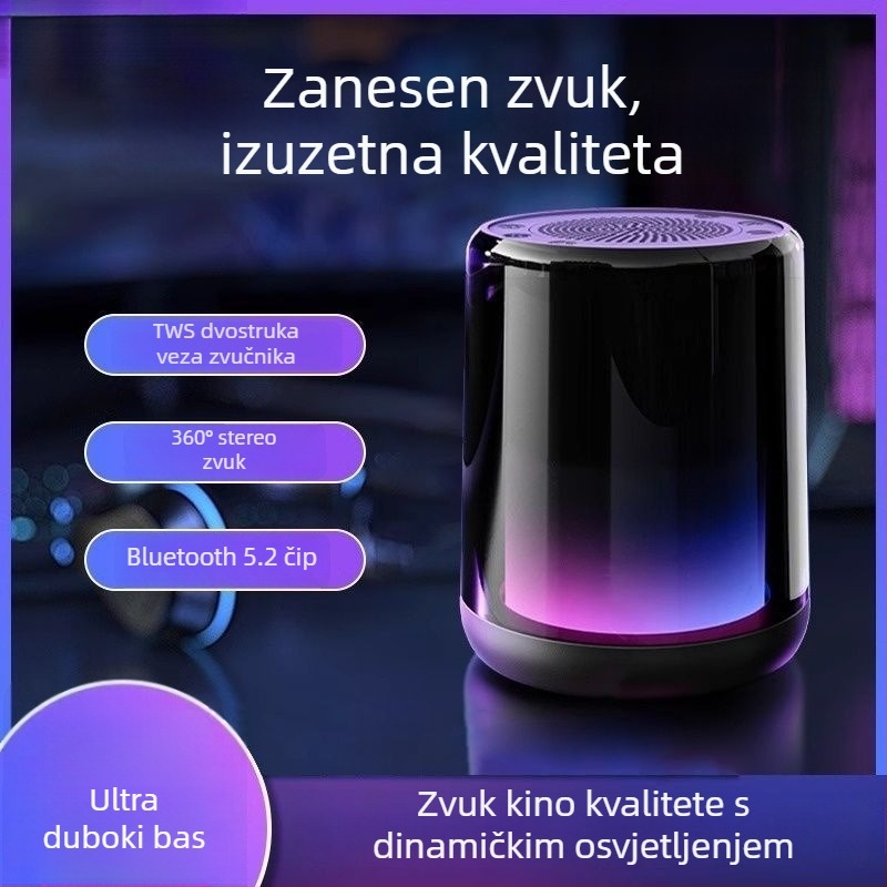Bluetooth Berlin zvučnik – Bluetooth/SD kartica/3,5 mm, raspon frekvencija 100 Hz–20 kHz, SNR ≥70 dB, IPX7 vodootpornost, silikonsko kućište
