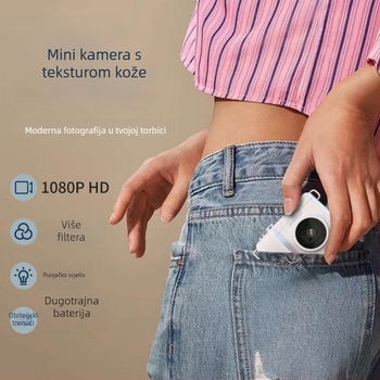 Dječja prijenosna CCD kamera X6-3, 8MP CMOSS senzor, 1/1.7-inčni senzor, 0.96-inčni LCD, TF kartica
