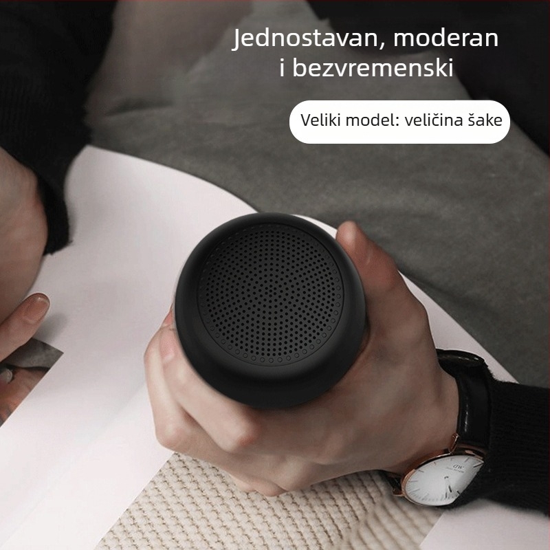 Mini Bluetooth zvučnik s glasovnim porukama, utorom za karticu i narukvicom za nošenje