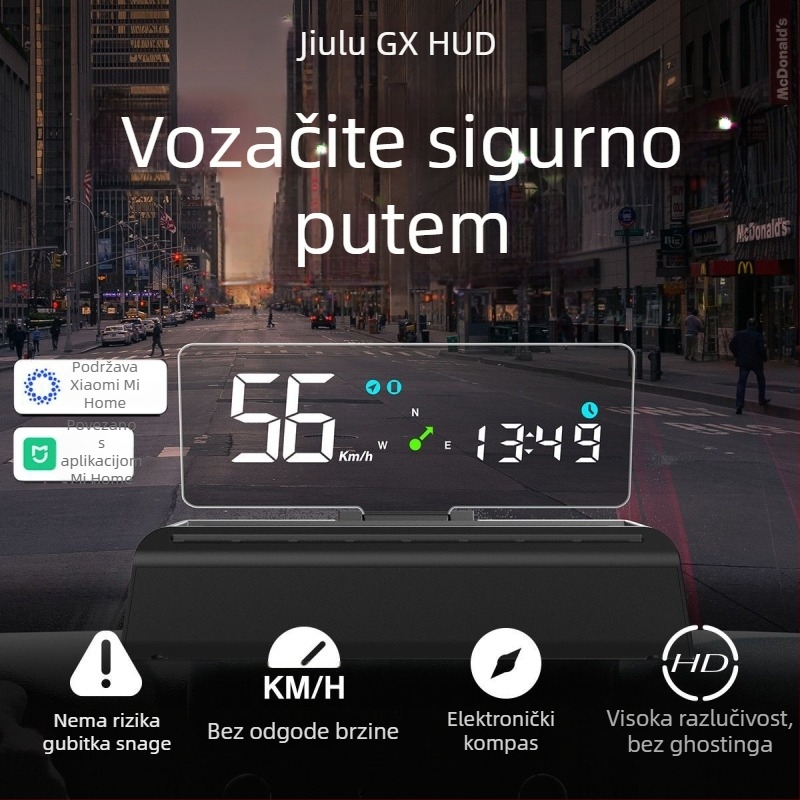 Yuzawa Visoko-performansni HUD Head-Up zaslon uz povezanost s Mijia App