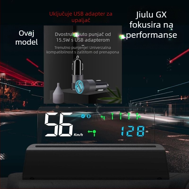 Yuzawa Visoko-performansni HUD Head-Up zaslon uz povezanost s Mijia App