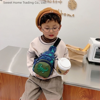 Dječja torbica od najlona Bin — zatvarač, mix i match stil, za slobodno vrijeme