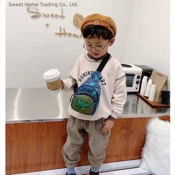 Dječja torbica od najlona Bin — zatvarač, mix i match stil, za slobodno vrijeme