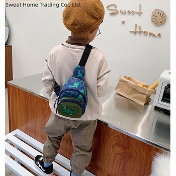 Dječja torbica od najlona Bin — zatvarač, mix i match stil, za slobodno vrijeme