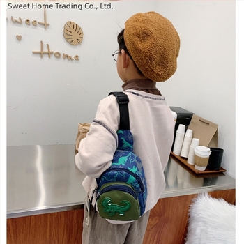 Dječja torbica od najlona Bin — zatvarač, mix i match stil, za slobodno vrijeme