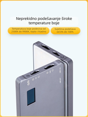 Mini rasvjeta za popunjavanje - Prijenosno fotografijsko svjetlo, ručna upotreba, 10W, višestruko podešavanje