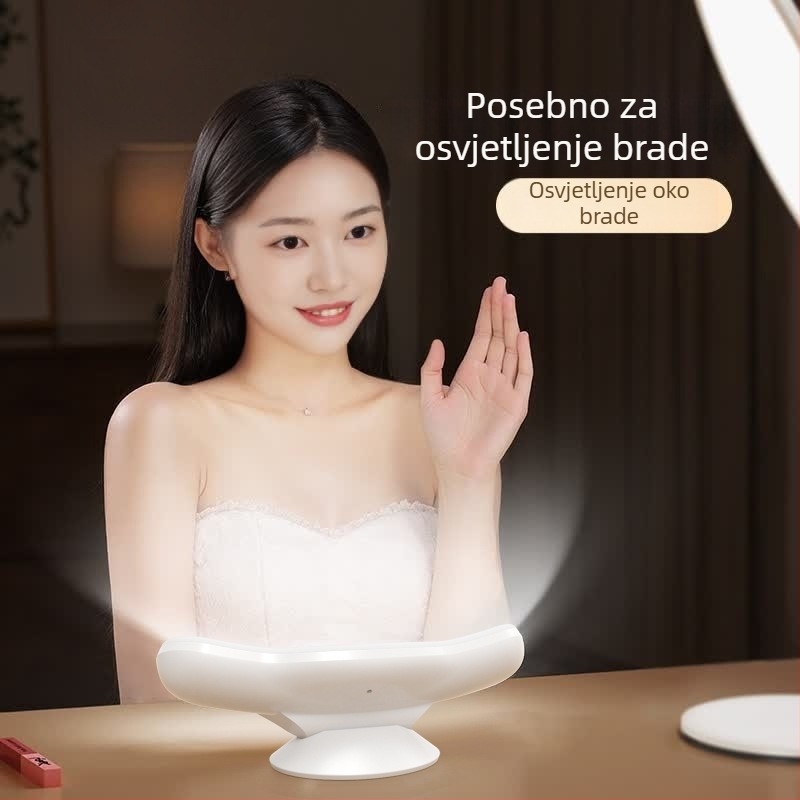 RGB lampica za stolno osvjetljenje za selfie i video, model Pd66 RGB, USB napajanje 5V, snaga ispod 10W, temperatura boje 2500–9900K
