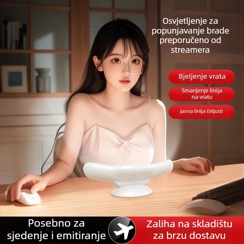 RGB lampica za stolno osvjetljenje za selfie i video, model Pd66 RGB, USB napajanje 5V, snaga ispod 10W, temperatura boje 2500–9900K
