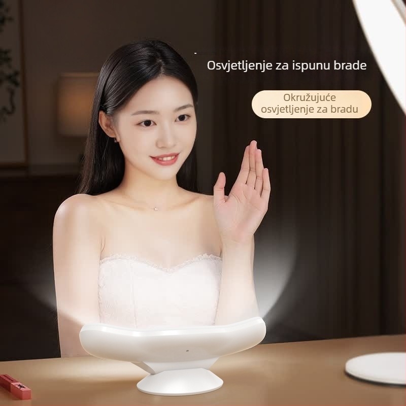 RGB lampica za stolno osvjetljenje za selfie i video, model Pd66 RGB, USB napajanje 5V, snaga ispod 10W, temperatura boje 2500–9900K