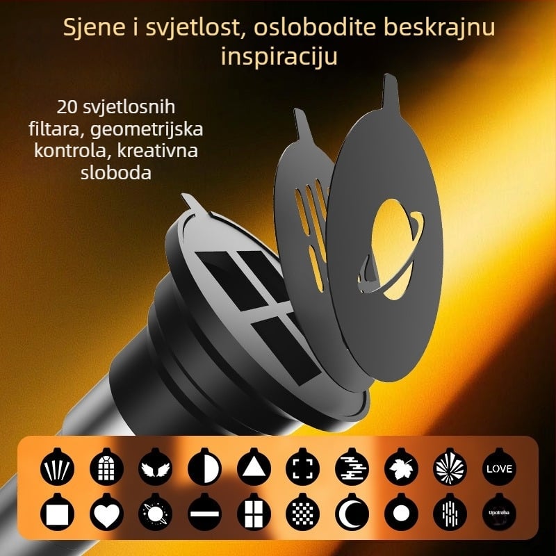 LED dopunjavajuće svjetlo Zc-m10 Imaging Lamp (Model: Zc-m10; Vrsta: LED dopunjavajuće svjetlo; Temperatura boje: 2700–3500K; Snaga: ispod 10W; Rukovanje: ručno)