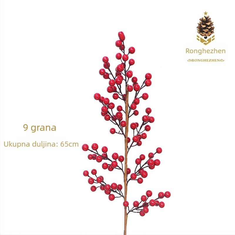 Fortune Fruit — Umjetno voće od mekog PVC-a za vjenčanja, vanjsku upotrebu i rekvizite za fotografiju (Brand: Banyan and Zhen)
