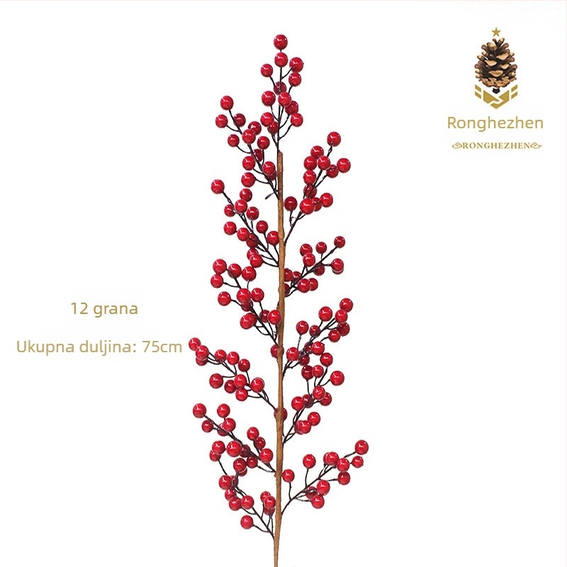 Fortune Fruit — Umjetno voće od mekog PVC-a za vjenčanja, vanjsku upotrebu i rekvizite za fotografiju (Brand: Banyan and Zhen)