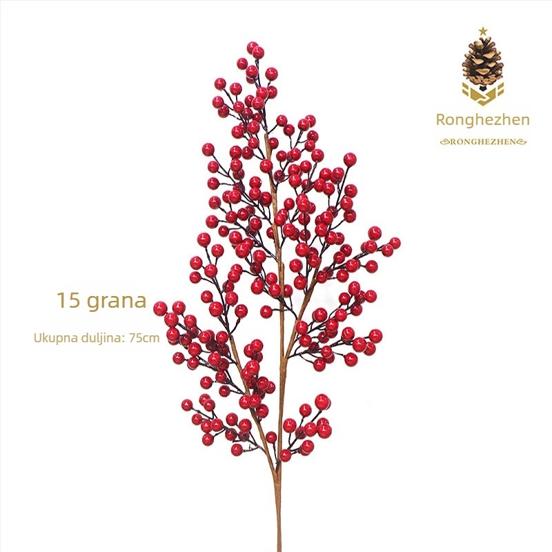 Fortune Fruit — Umjetno voće od mekog PVC-a za vjenčanja, vanjsku upotrebu i rekvizite za fotografiju (Brand: Banyan and Zhen)