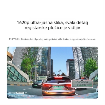 70Mai kamera za automobil M310 Pro 3K HD noćni vidik parkiranje bežični model 2025