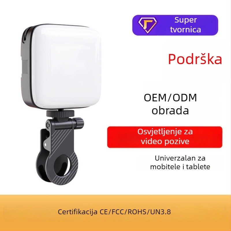 M11 Mini svjetlo za dopunu – Prenosno ručno svjetlo za fotografiranje na mobitelu (Model: M11; Snaga: <10W; Napon: 5V; Način rada: Ručno)