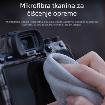 Fotografska sklopiva tkanina s unutarnjom torbicom za vanjske snimke – polimerni materijal; kompatibilno s V350, V1, TT350, V860, V85; težina 43/54/90 g