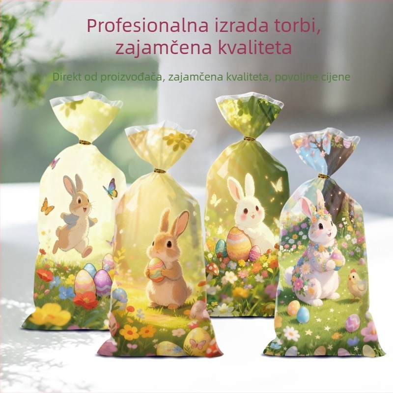 3D zeko torba za bombone, plastika, laminacija, tisk logotipa, svakodnevna uporaba, Youze