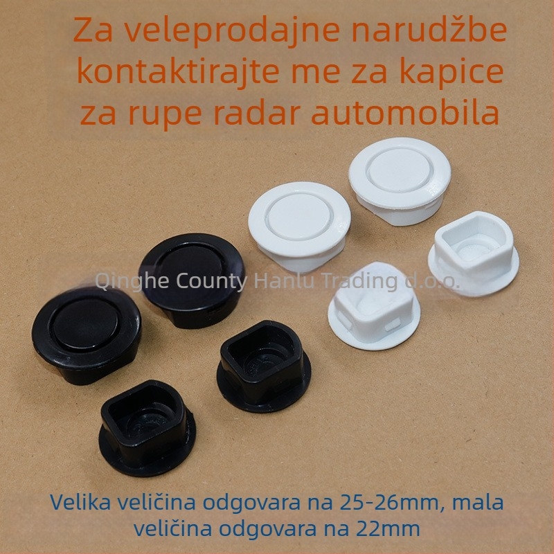 Dekorativni poklopac otvora radara za auto, za prednji i stražnji branik, radar upozorenje pri vožnji unatrag, Hum road