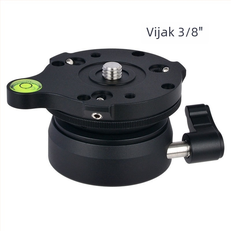 Hemisferična Pan/Tilt glava DY-601/4 s 3/8-inčnim standardnim vijakom, aluminijska legura, 360° panoramska baza, za mikro kameru i SLR kameru
