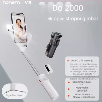 Stabilizator gimbala za mobitel – materijal legura+ABS, marka Vast, lansiran 2024, kompatibilan s mobitelima
