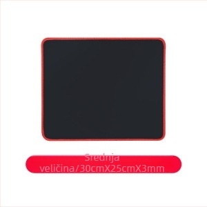 Podloga za miš za stol, površina od smole, jednostrana, protuklizna, šivanje, otisak logotipa