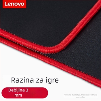 Podloga za miš za stol, površina od smole, jednostrana, protuklizna, šivanje, otisak logotipa